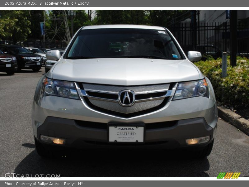 Billet Silver Metallic / Ebony 2009 Acura MDX