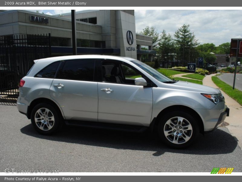 Billet Silver Metallic / Ebony 2009 Acura MDX