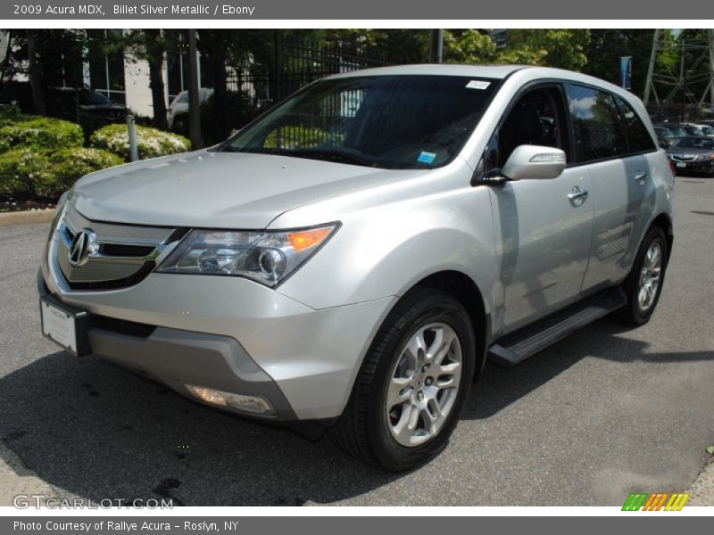 Billet Silver Metallic / Ebony 2009 Acura MDX