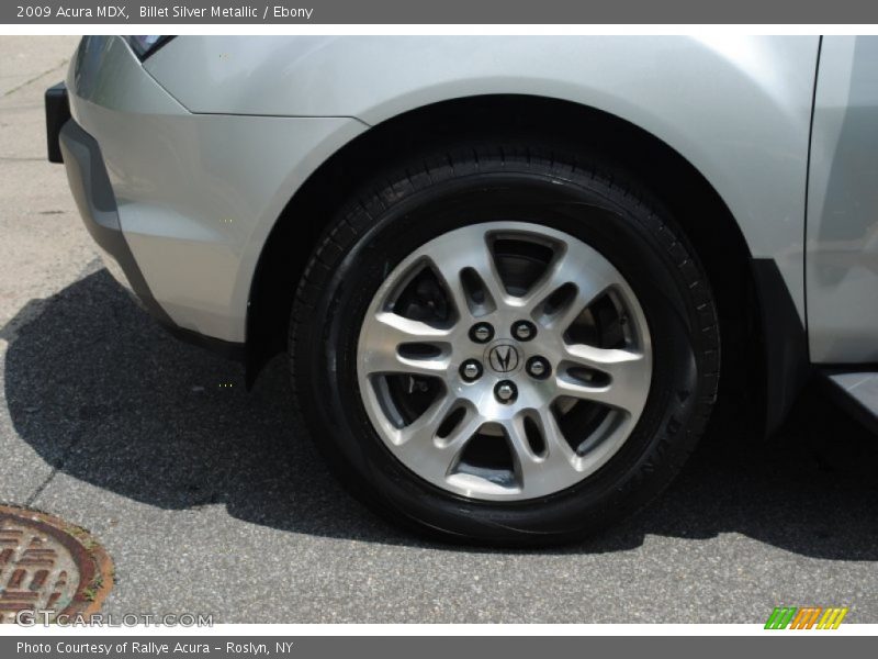 Billet Silver Metallic / Ebony 2009 Acura MDX