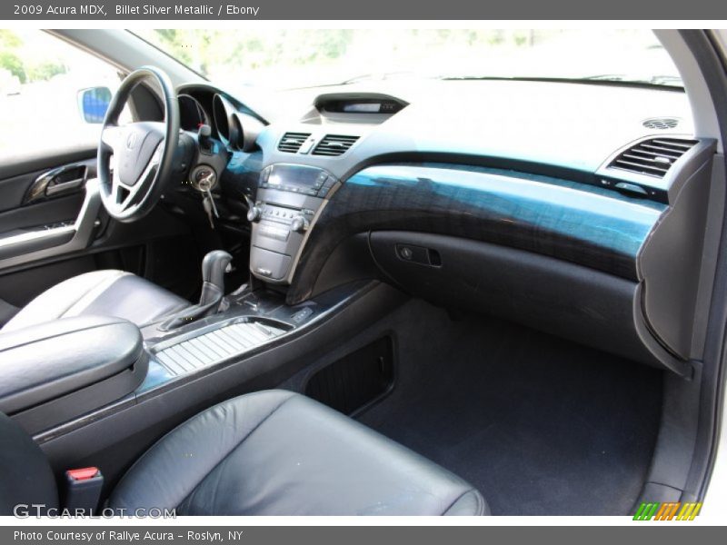 Billet Silver Metallic / Ebony 2009 Acura MDX