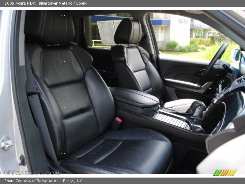 Billet Silver Metallic / Ebony 2009 Acura MDX