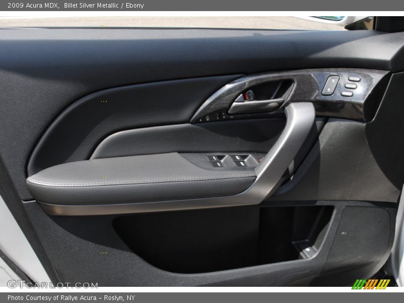 Billet Silver Metallic / Ebony 2009 Acura MDX