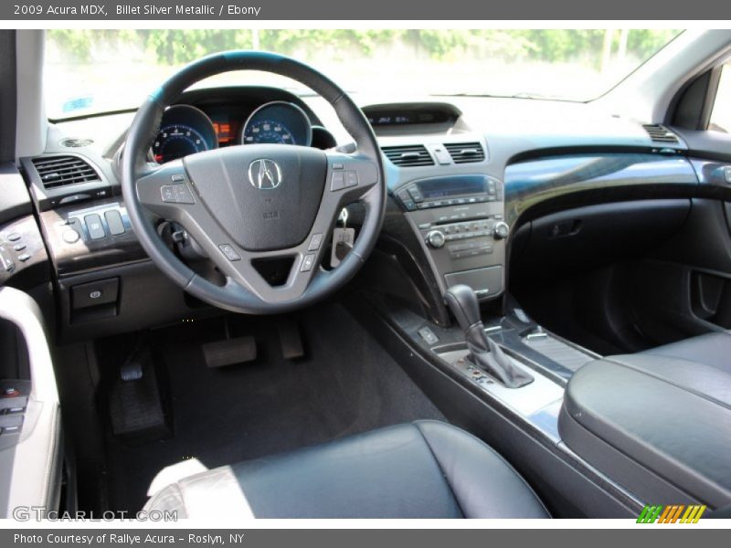 Billet Silver Metallic / Ebony 2009 Acura MDX