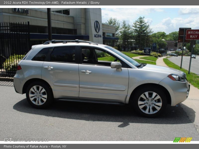 Palladium Metallic / Ebony 2012 Acura RDX Technology SH-AWD