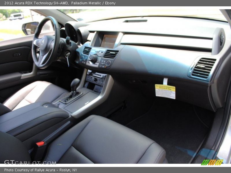 Palladium Metallic / Ebony 2012 Acura RDX Technology SH-AWD