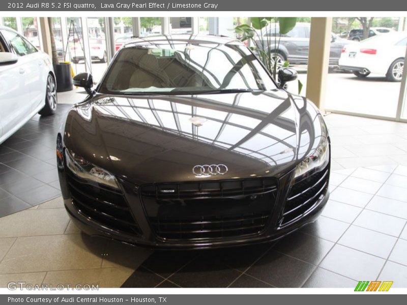 Lava Gray Pearl Effect / Limestone Gray 2012 Audi R8 5.2 FSI quattro