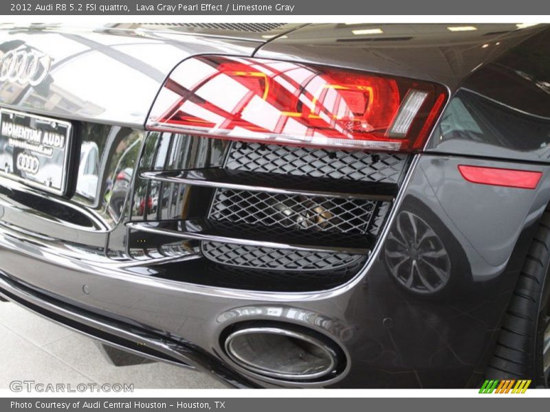 Lava Gray Pearl Effect / Limestone Gray 2012 Audi R8 5.2 FSI quattro