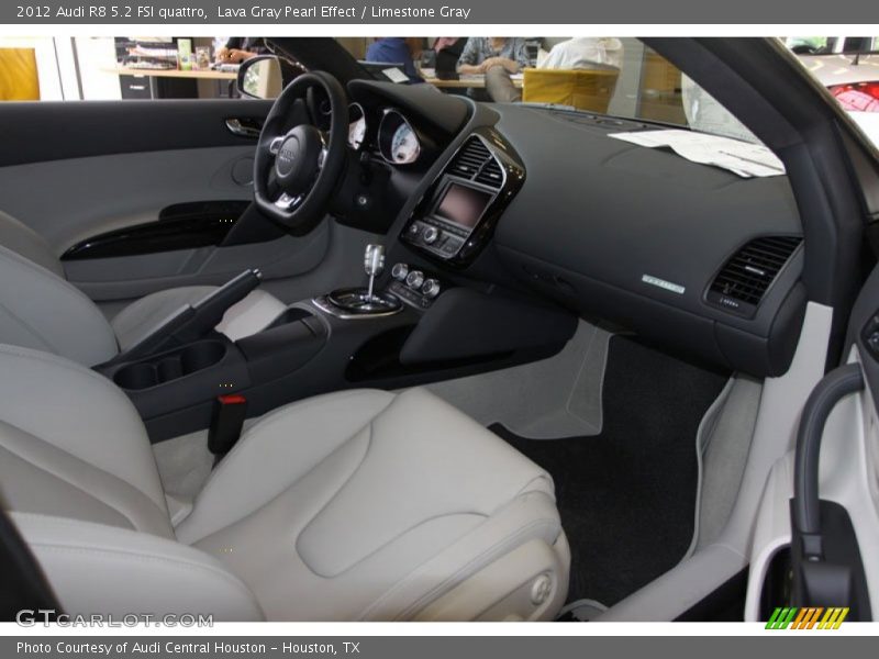 Lava Gray Pearl Effect / Limestone Gray 2012 Audi R8 5.2 FSI quattro