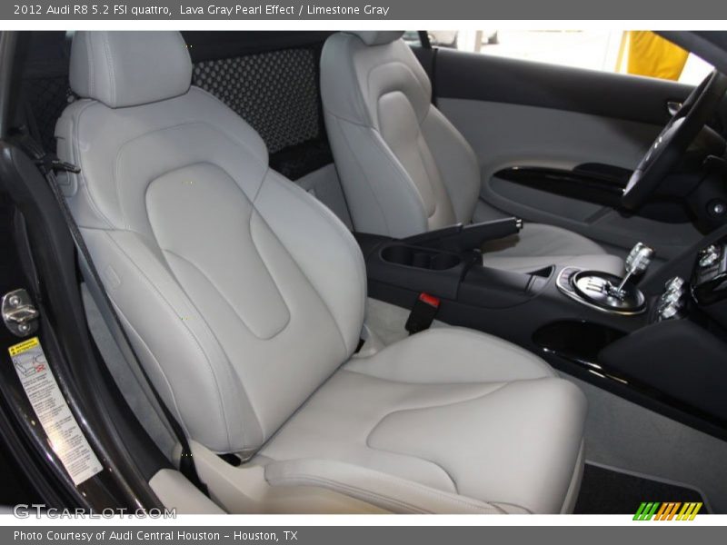 Lava Gray Pearl Effect / Limestone Gray 2012 Audi R8 5.2 FSI quattro