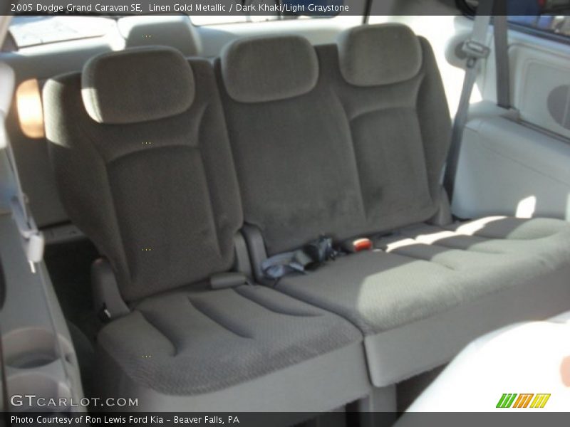 Linen Gold Metallic / Dark Khaki/Light Graystone 2005 Dodge Grand Caravan SE