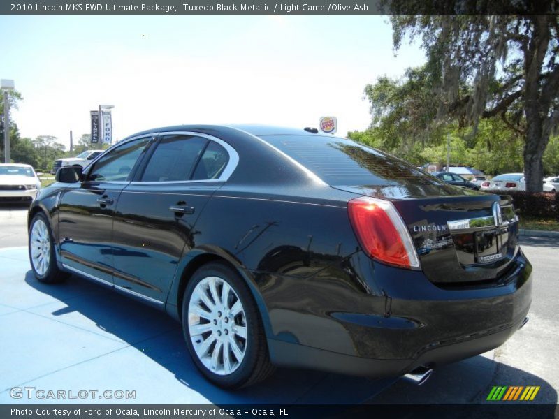 Tuxedo Black Metallic / Light Camel/Olive Ash 2010 Lincoln MKS FWD Ultimate Package