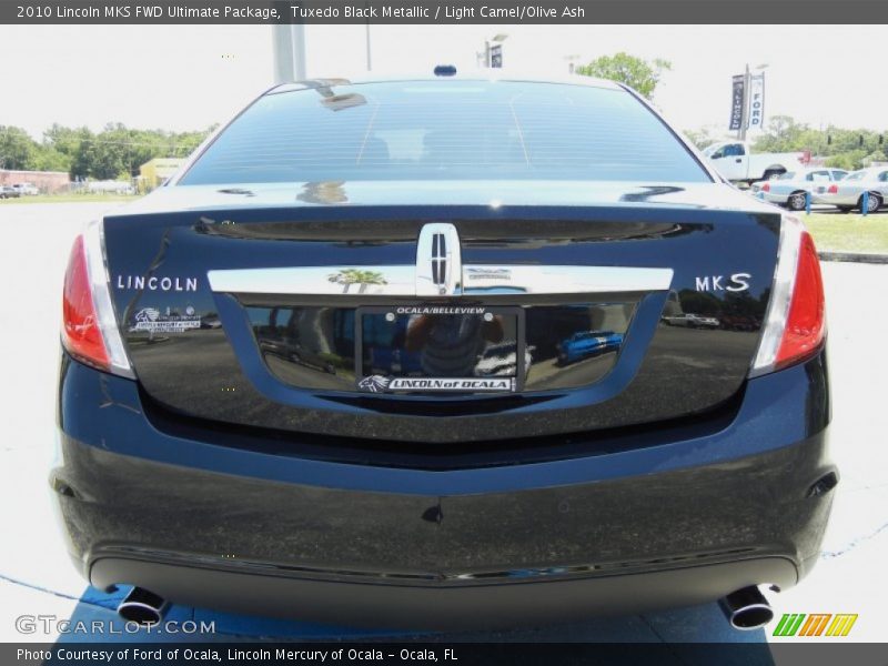 Tuxedo Black Metallic / Light Camel/Olive Ash 2010 Lincoln MKS FWD Ultimate Package