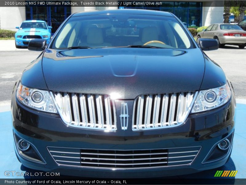 Tuxedo Black Metallic / Light Camel/Olive Ash 2010 Lincoln MKS FWD Ultimate Package