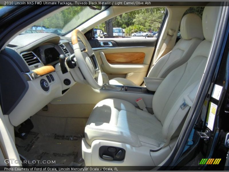 Tuxedo Black Metallic / Light Camel/Olive Ash 2010 Lincoln MKS FWD Ultimate Package