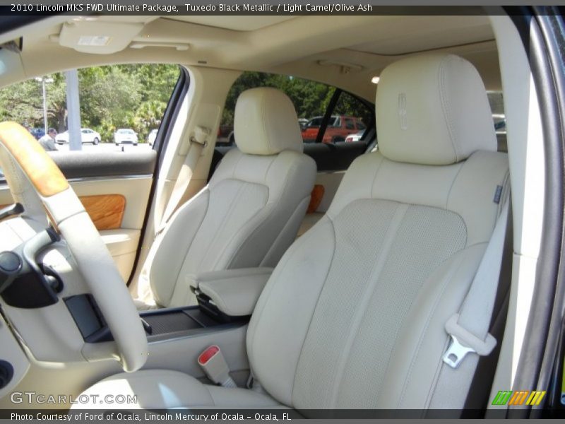 Tuxedo Black Metallic / Light Camel/Olive Ash 2010 Lincoln MKS FWD Ultimate Package