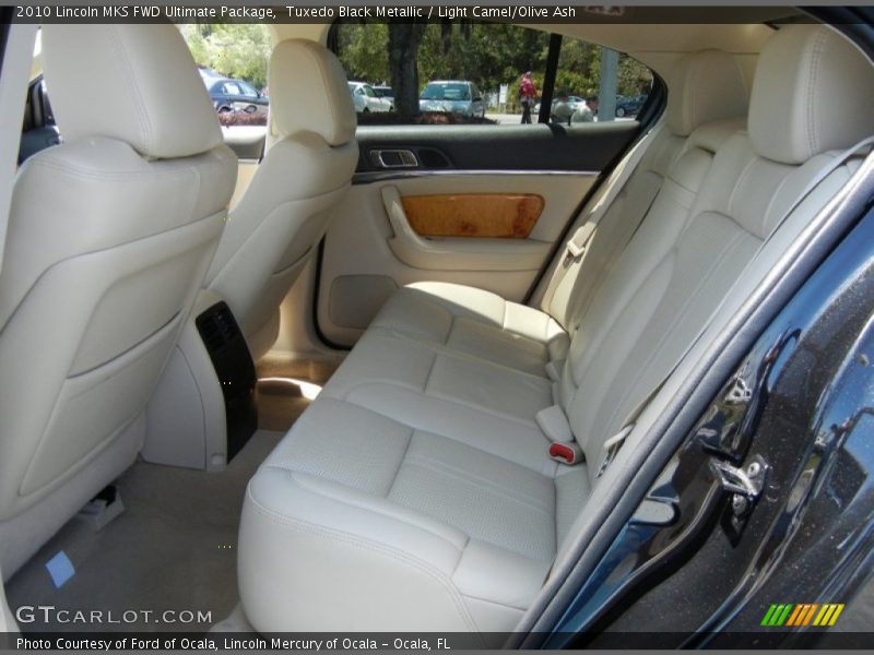 Tuxedo Black Metallic / Light Camel/Olive Ash 2010 Lincoln MKS FWD Ultimate Package