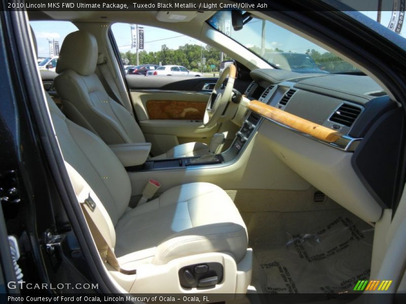 Tuxedo Black Metallic / Light Camel/Olive Ash 2010 Lincoln MKS FWD Ultimate Package