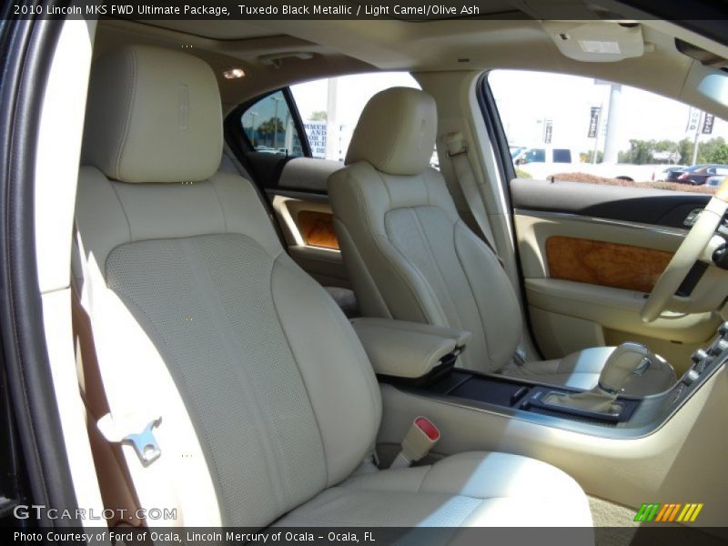 Tuxedo Black Metallic / Light Camel/Olive Ash 2010 Lincoln MKS FWD Ultimate Package