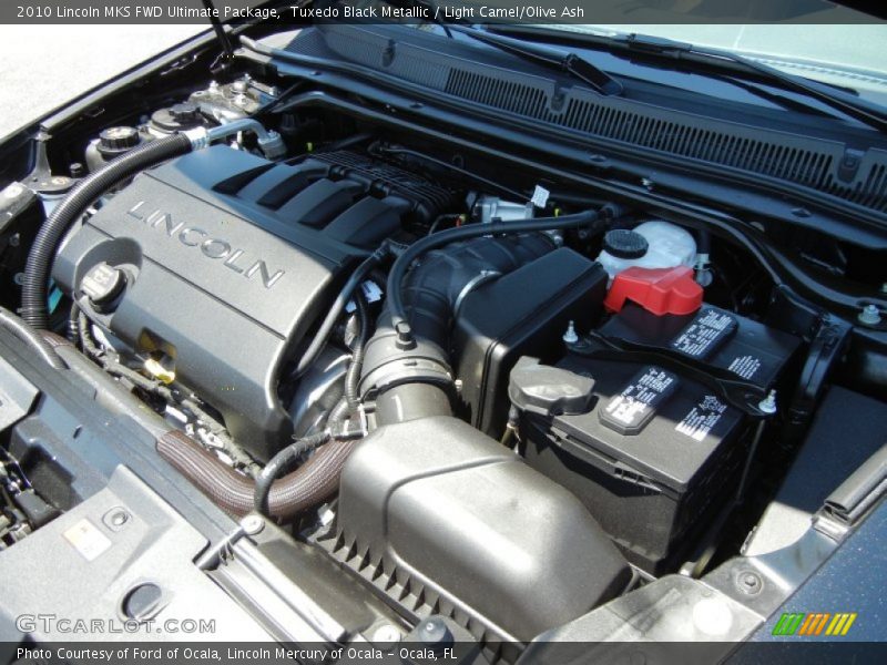 Tuxedo Black Metallic / Light Camel/Olive Ash 2010 Lincoln MKS FWD Ultimate Package