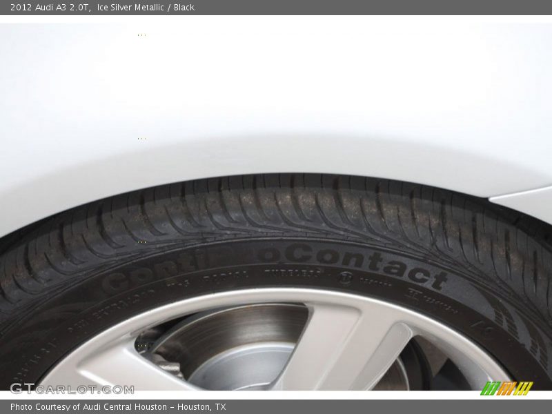 Ice Silver Metallic / Black 2012 Audi A3 2.0T