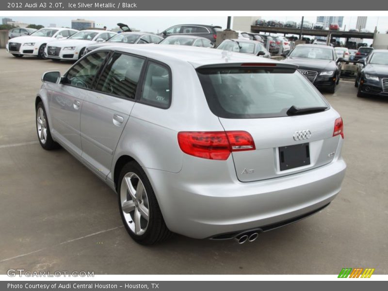 Ice Silver Metallic / Black 2012 Audi A3 2.0T