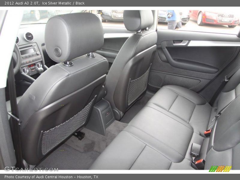Ice Silver Metallic / Black 2012 Audi A3 2.0T