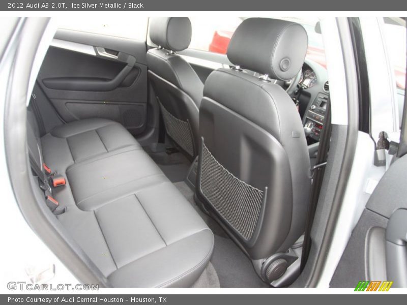 Ice Silver Metallic / Black 2012 Audi A3 2.0T