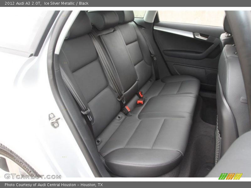 Ice Silver Metallic / Black 2012 Audi A3 2.0T