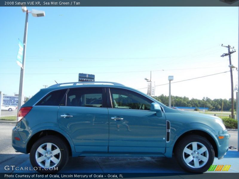 Sea Mist Green / Tan 2008 Saturn VUE XR