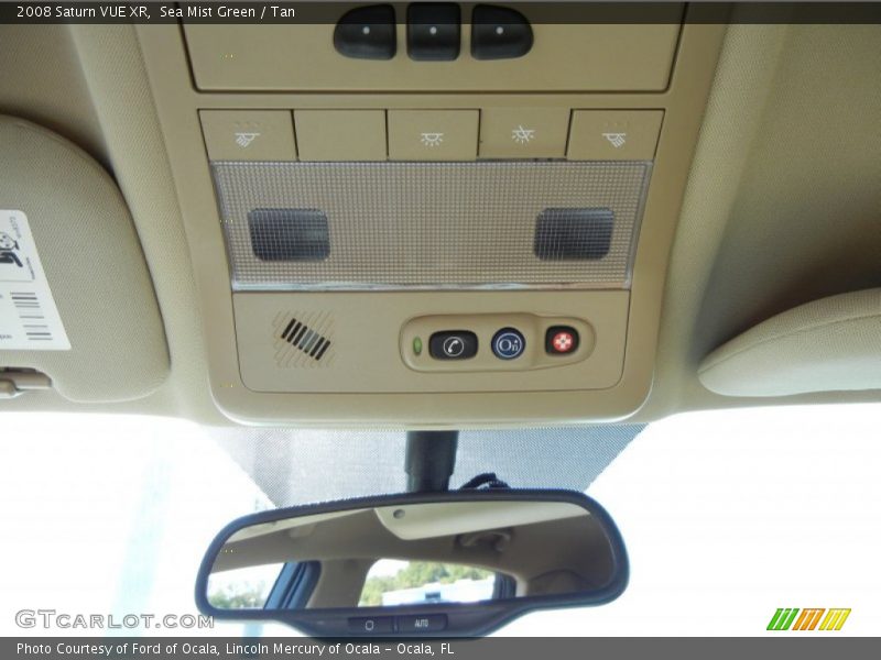 Sea Mist Green / Tan 2008 Saturn VUE XR