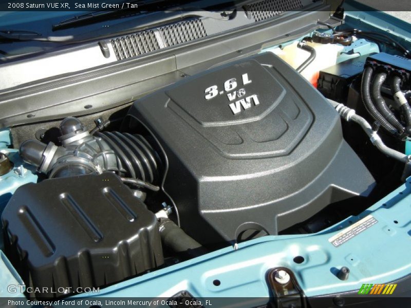 Sea Mist Green / Tan 2008 Saturn VUE XR