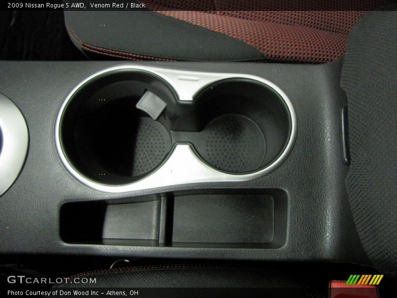 Venom Red / Black 2009 Nissan Rogue S AWD