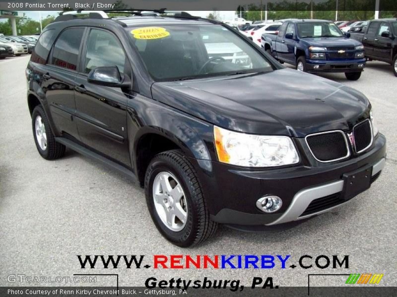 Black / Ebony 2008 Pontiac Torrent