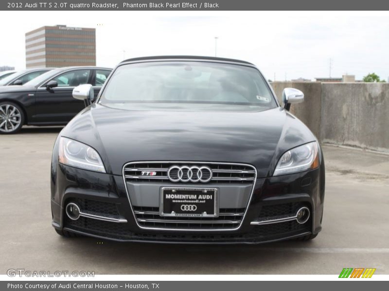 Phantom Black Pearl Effect / Black 2012 Audi TT S 2.0T quattro Roadster