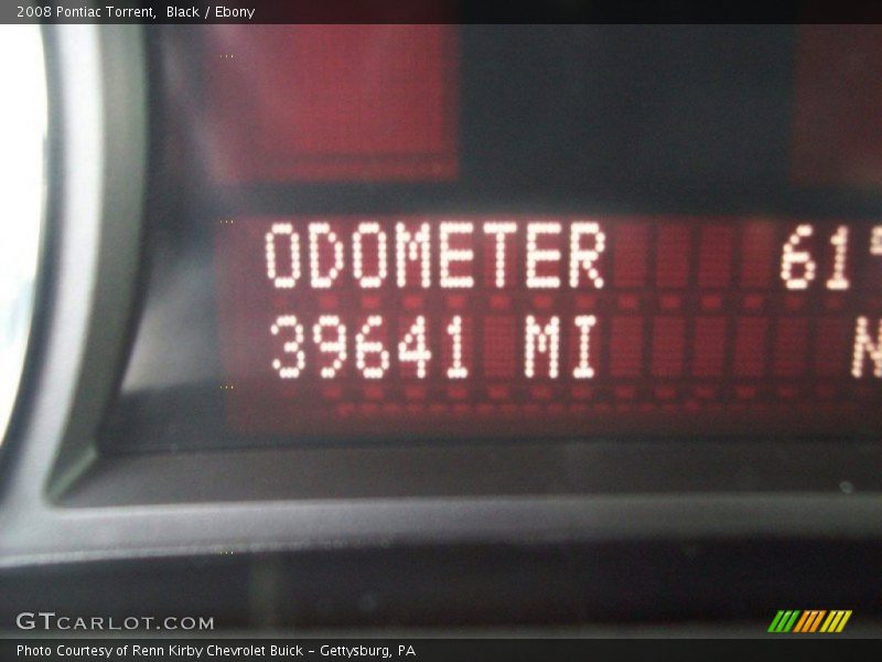 Black / Ebony 2008 Pontiac Torrent