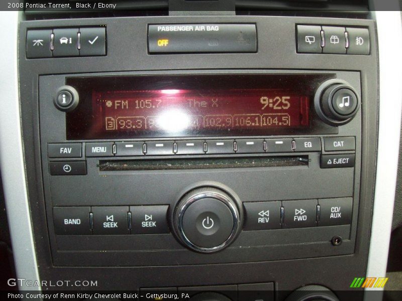 Black / Ebony 2008 Pontiac Torrent