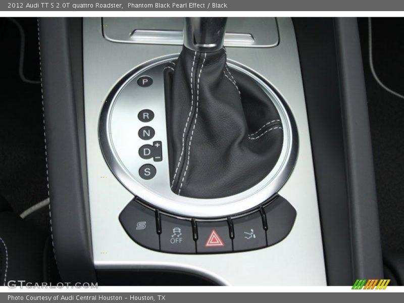 Phantom Black Pearl Effect / Black 2012 Audi TT S 2.0T quattro Roadster