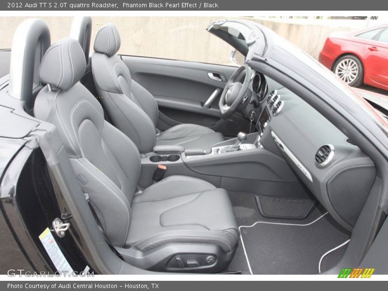  2012 TT S 2.0T quattro Roadster Black Interior