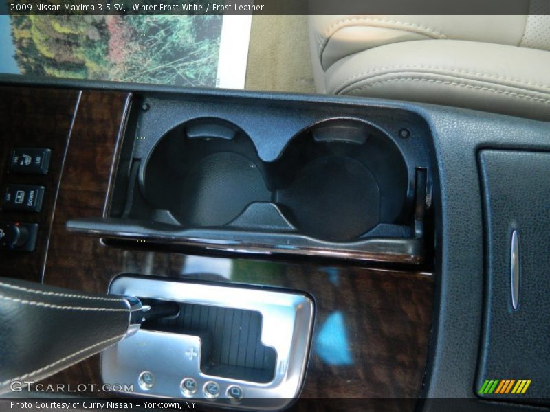 Winter Frost White / Frost Leather 2009 Nissan Maxima 3.5 SV