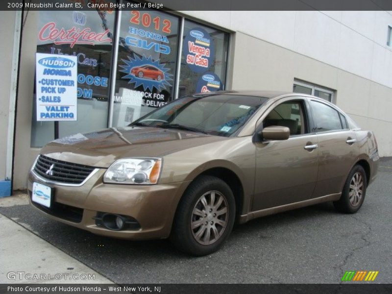 Canyon Beige Pearl / Beige 2009 Mitsubishi Galant ES