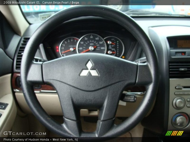 Canyon Beige Pearl / Beige 2009 Mitsubishi Galant ES