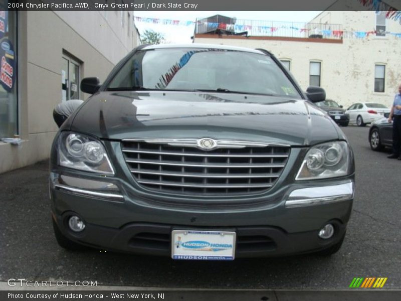 Onyx Green Pearl / Dark Slate Gray 2004 Chrysler Pacifica AWD