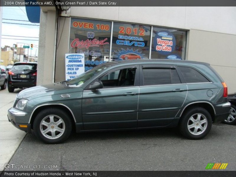Onyx Green Pearl / Dark Slate Gray 2004 Chrysler Pacifica AWD