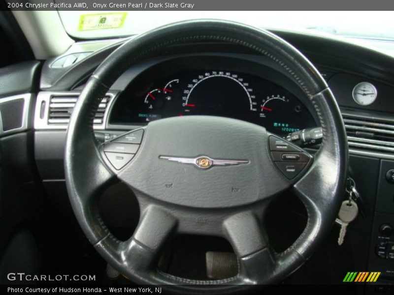 Onyx Green Pearl / Dark Slate Gray 2004 Chrysler Pacifica AWD