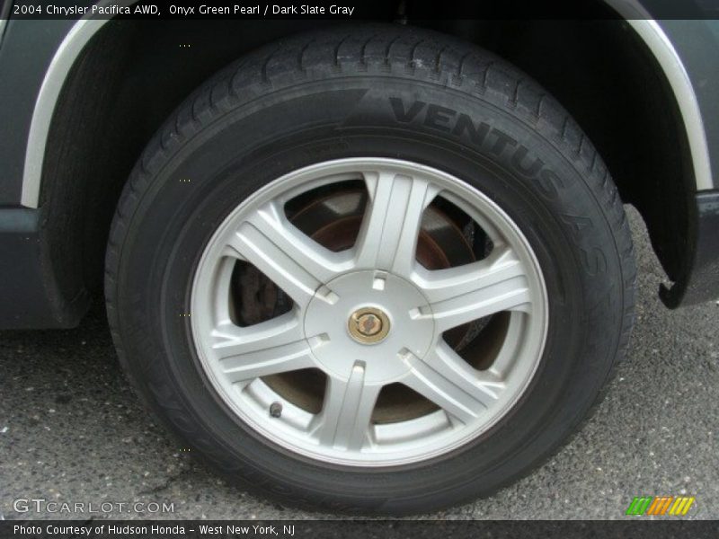 Onyx Green Pearl / Dark Slate Gray 2004 Chrysler Pacifica AWD