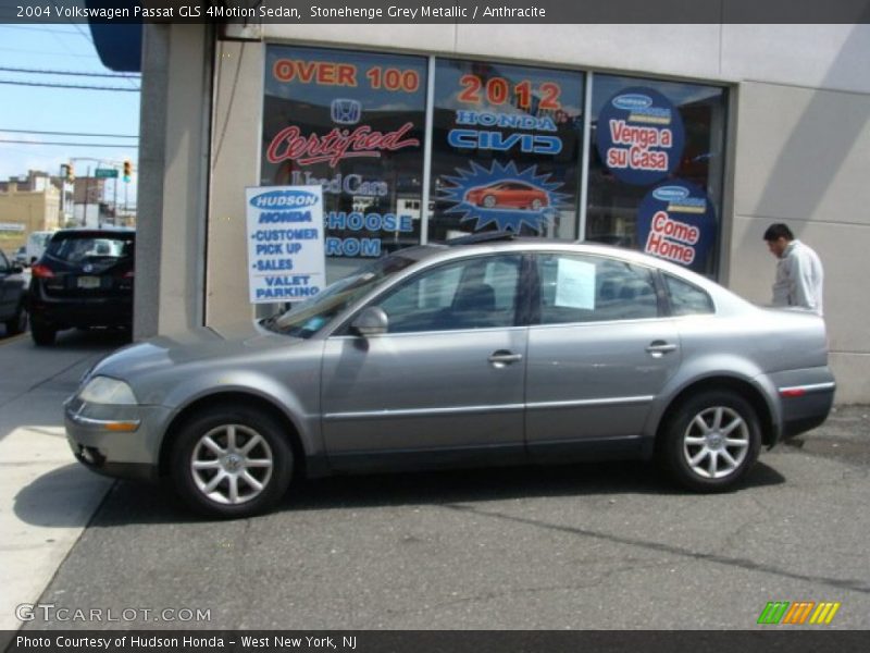 Stonehenge Grey Metallic / Anthracite 2004 Volkswagen Passat GLS 4Motion Sedan