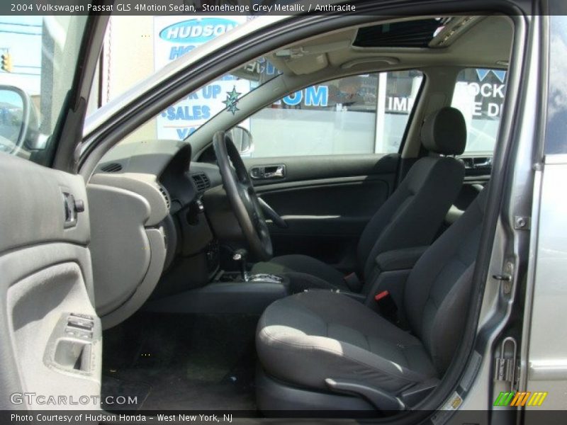 Stonehenge Grey Metallic / Anthracite 2004 Volkswagen Passat GLS 4Motion Sedan