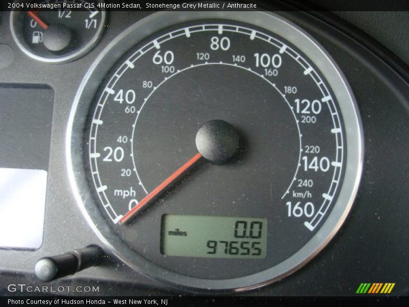Stonehenge Grey Metallic / Anthracite 2004 Volkswagen Passat GLS 4Motion Sedan