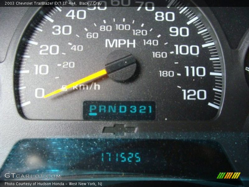 Black / Gray 2003 Chevrolet TrailBlazer EXT LT 4x4